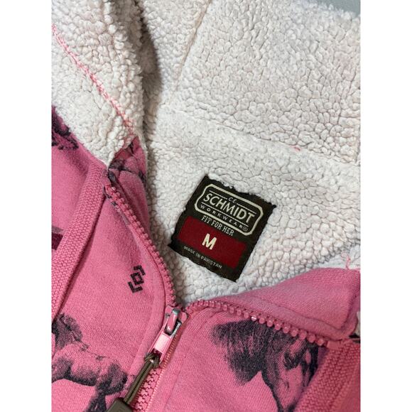 C.E. Schmidt Workwear Pink Sweatshirt Size Medium - Picture 3 of 5